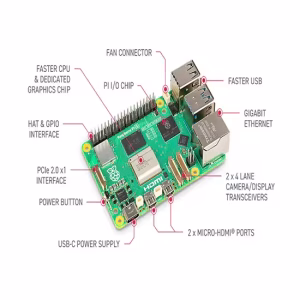 مشخصات رزبری پای 5